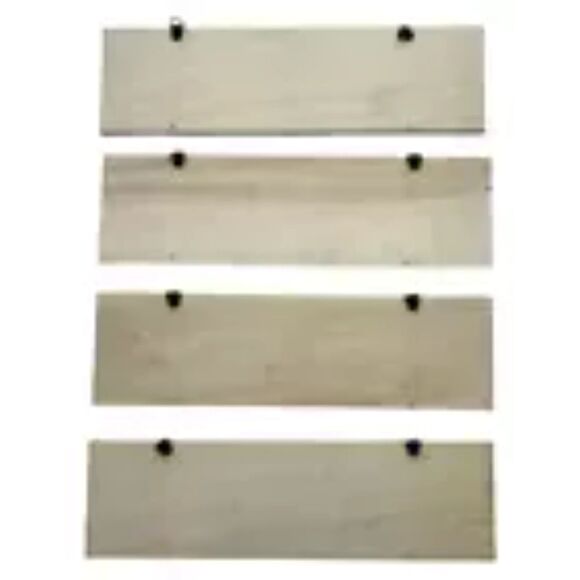 Movie Theater Decor Wooden Home Theater Room Decor Cinema Wall Art Lot Of 4 - Picture 3 of 5